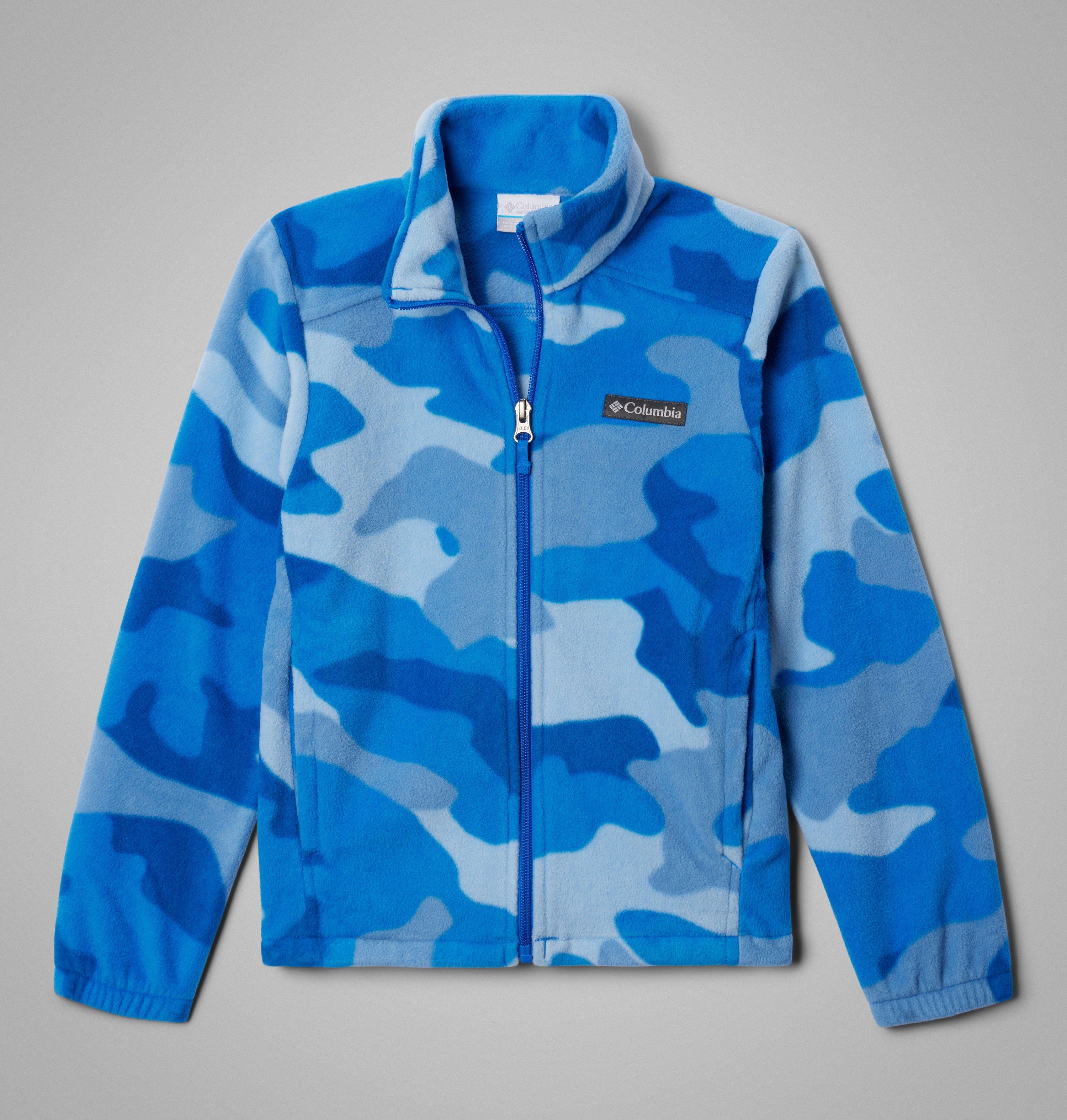 Boys' Castle Dale Printed Full Zip Fleece 1