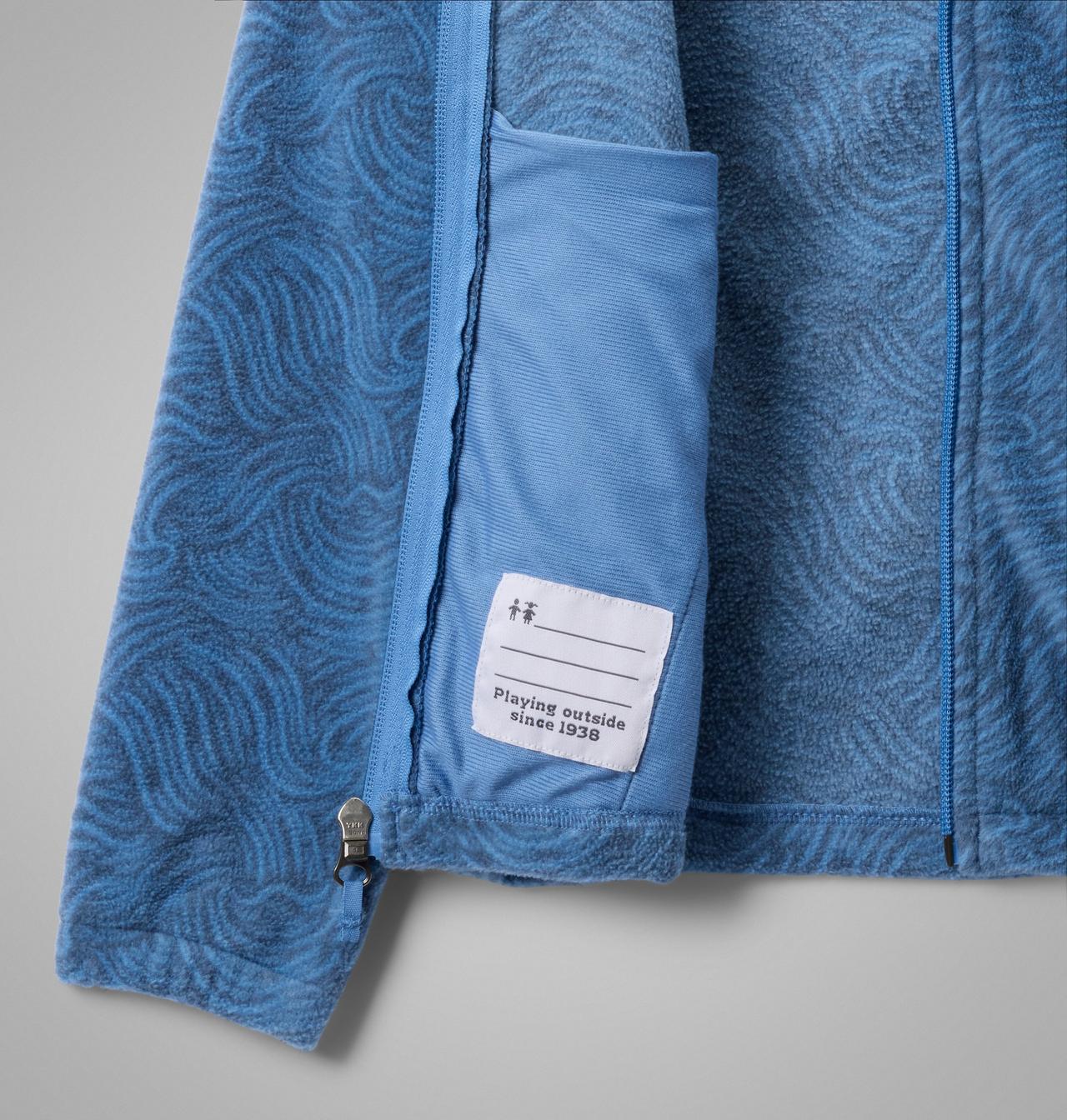 Boys' Castle Dale™ Printed Full Zip Fleece 3