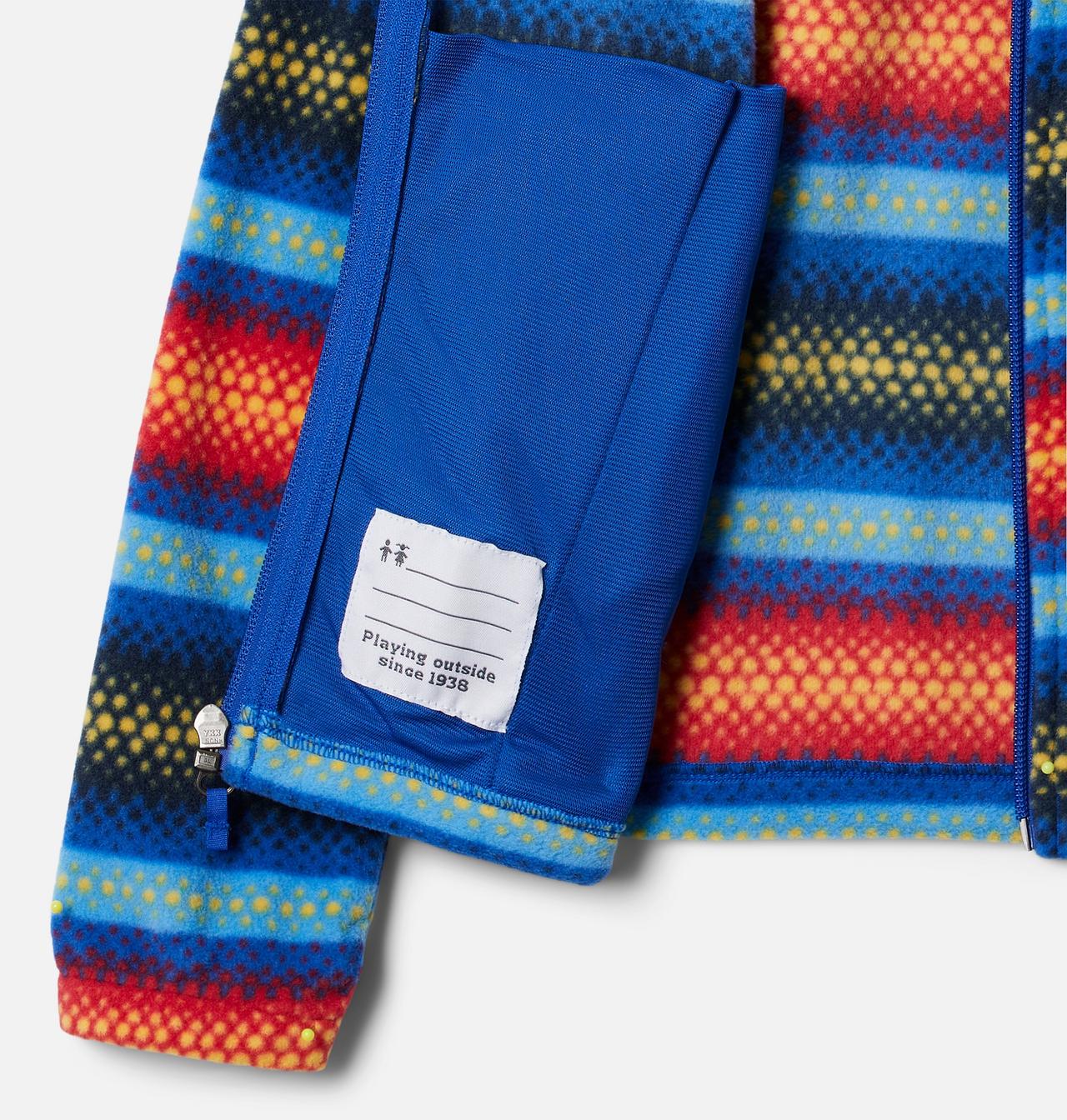 Boys' Castle Dale™ Printed Full Zip Fleece 3