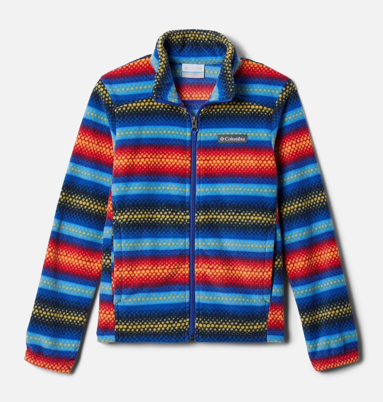 Boys' Castle Dale™ Printed Full Zip Fleece 1