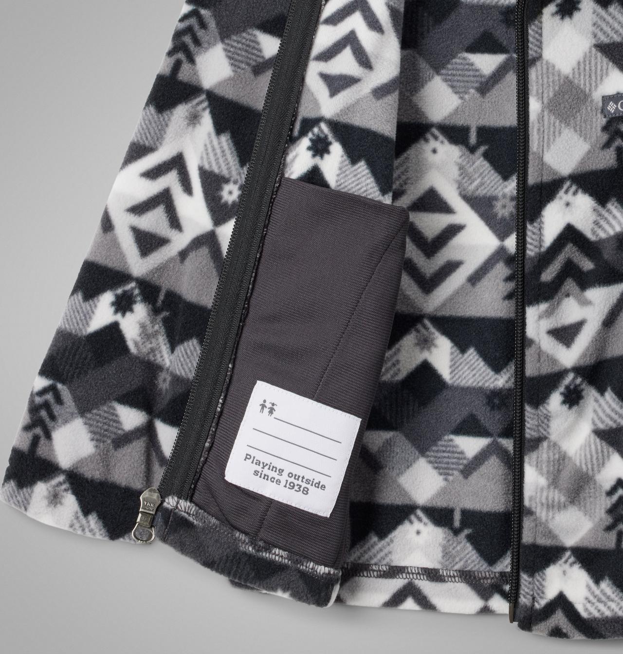 Boys' Toddler Castle Dale™ Printed Full Zip Fleece 3