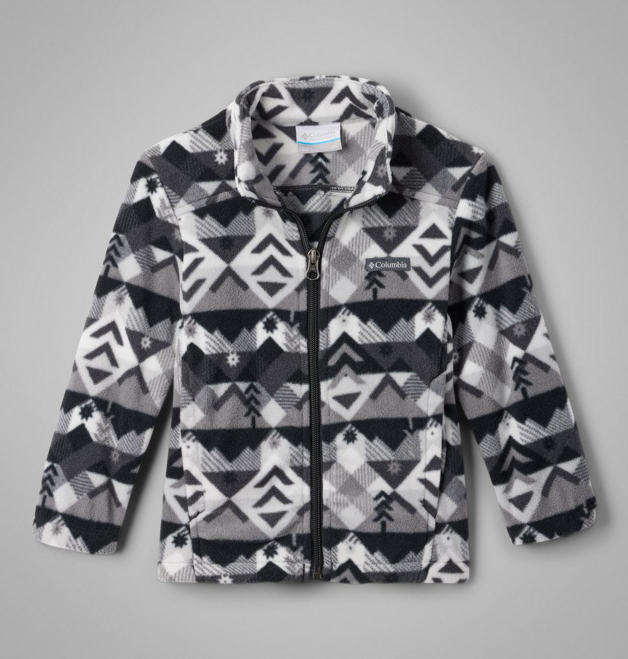 Boys' Toddler Castle Dale™ Printed Full Zip Fleece 1