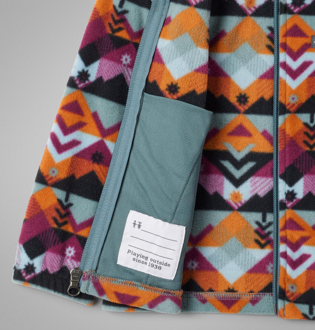 Boys' Toddler Castle Dale™ Printed Full Zip Fleece 3