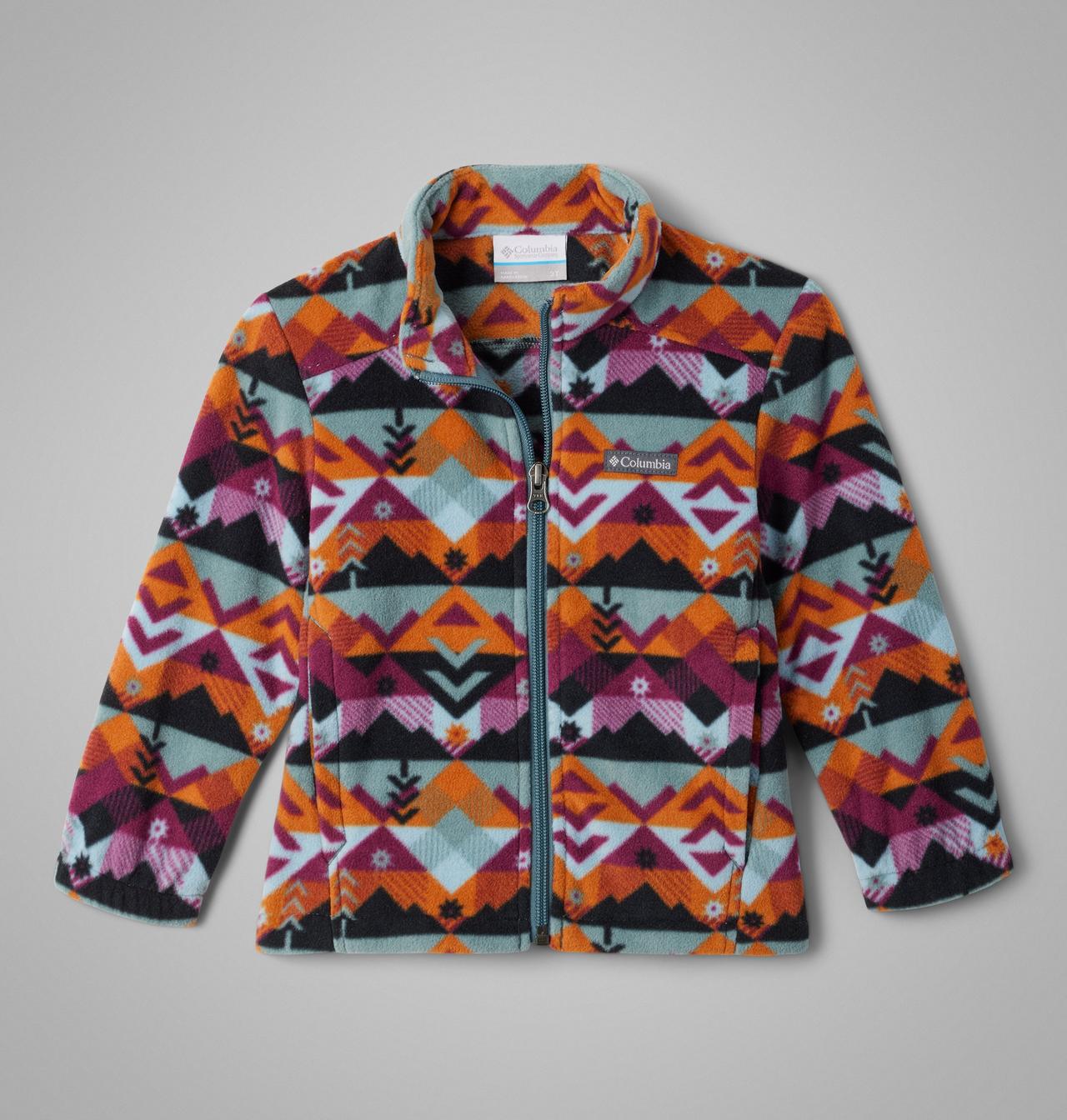 Boys' Toddler Castle Dale™ Printed Full Zip Fleece 1