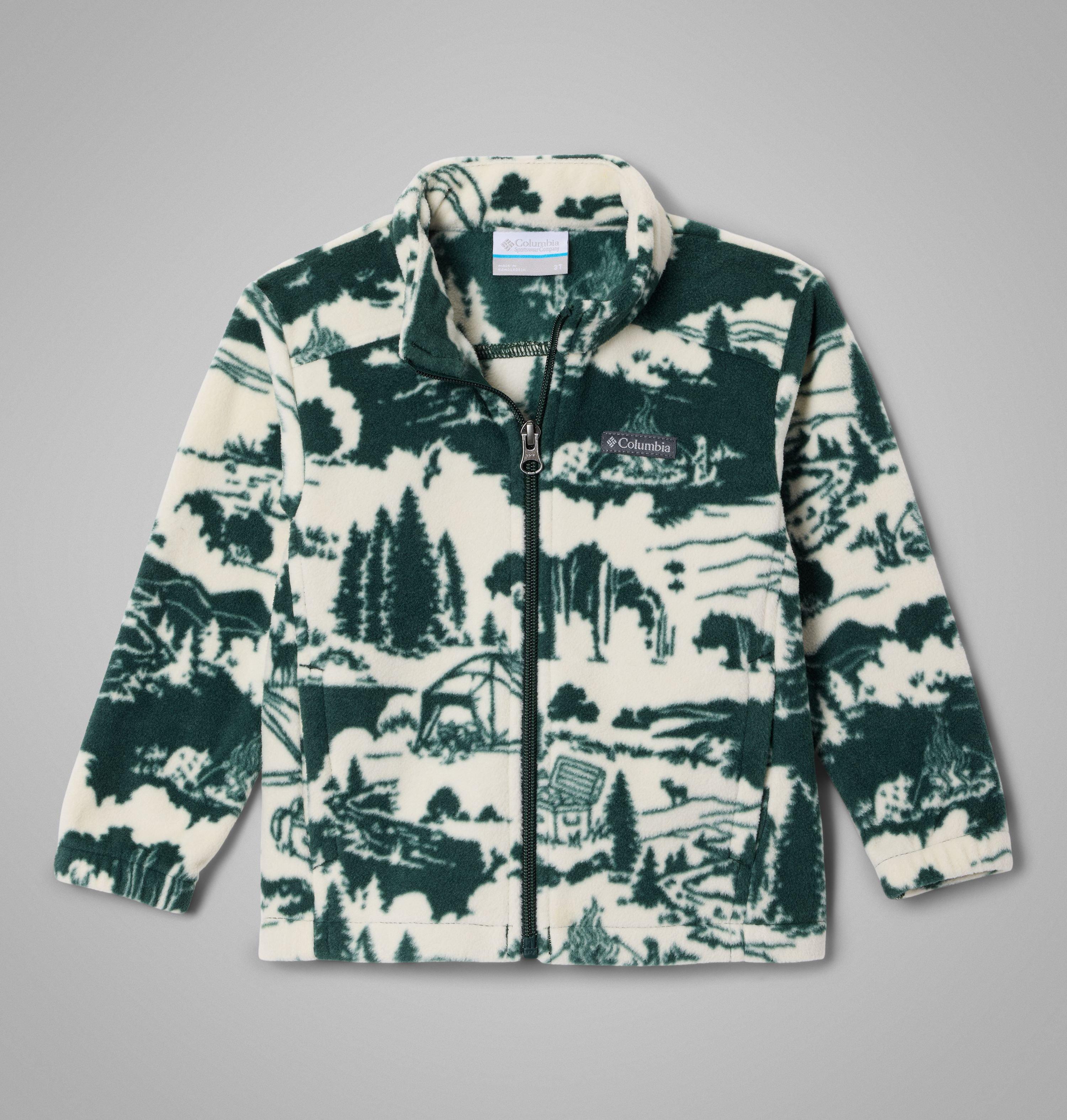 Boys' Toddler Castle Dale Printed Full Zip Fleece | 370 | 4T 1