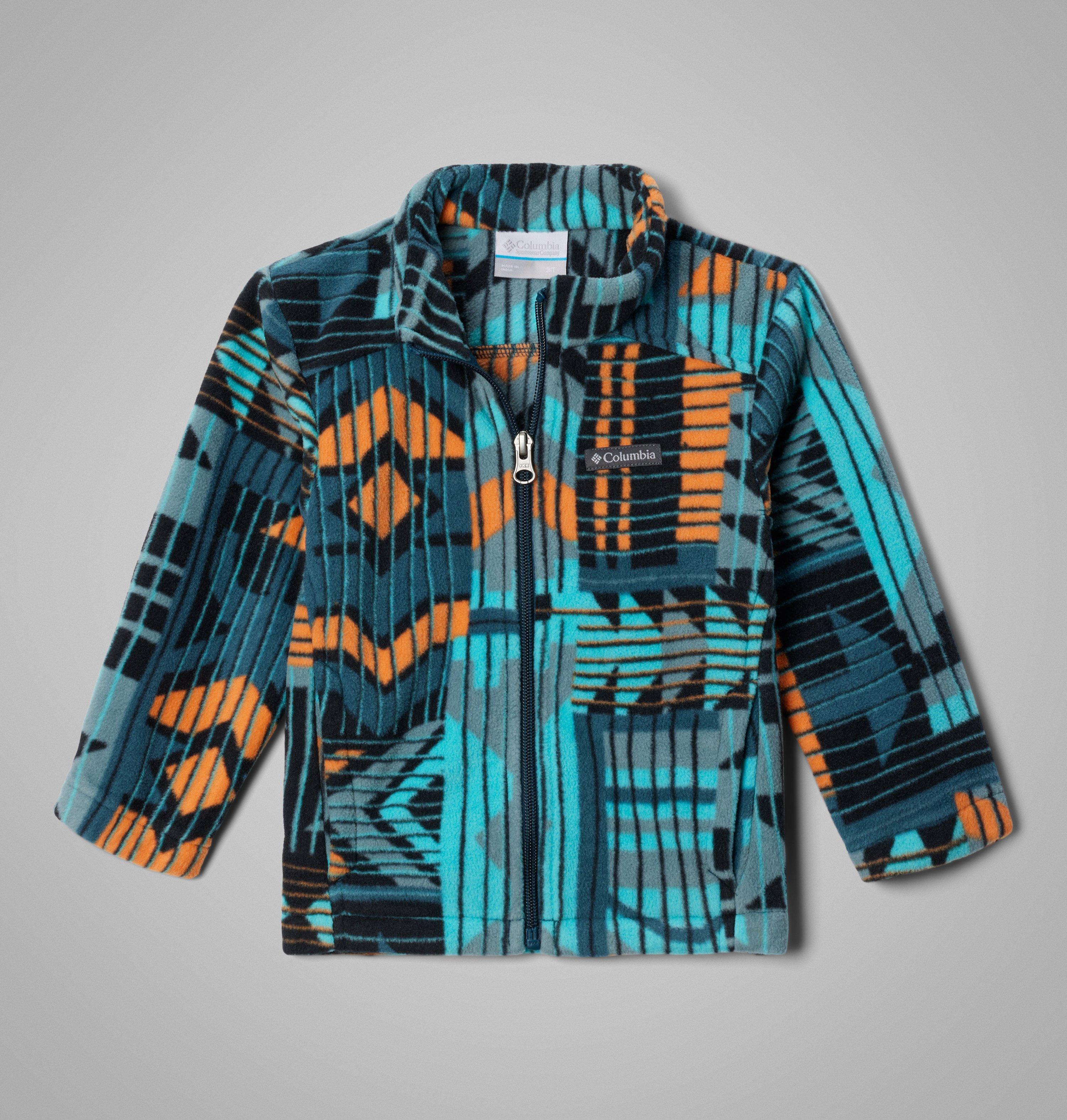 Boys' Toddler Castle Dale Printed Full Zip Fleece 1