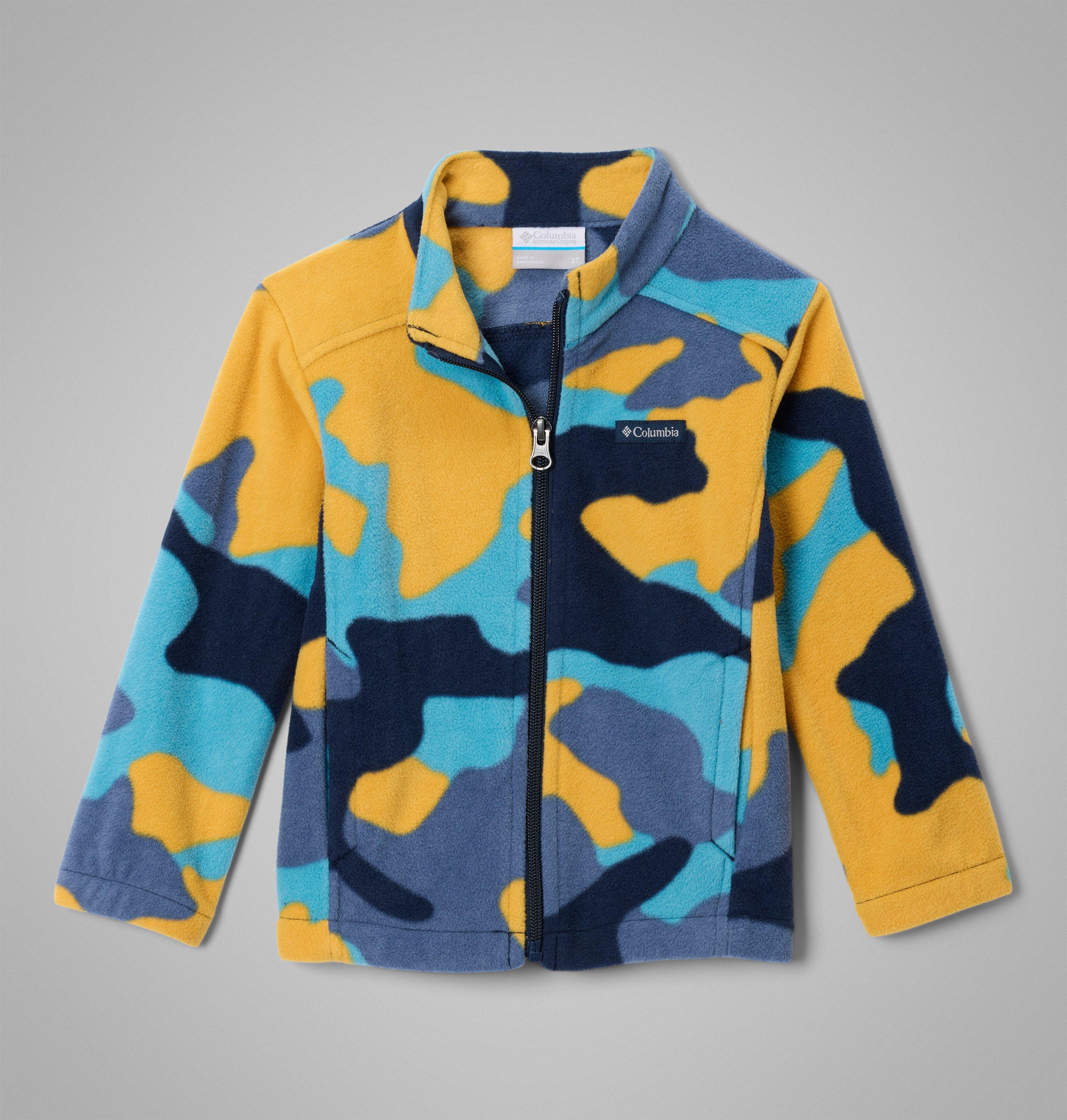 Boys' Toddler Castle Dale Printed Full Zip Fleece | Columbia