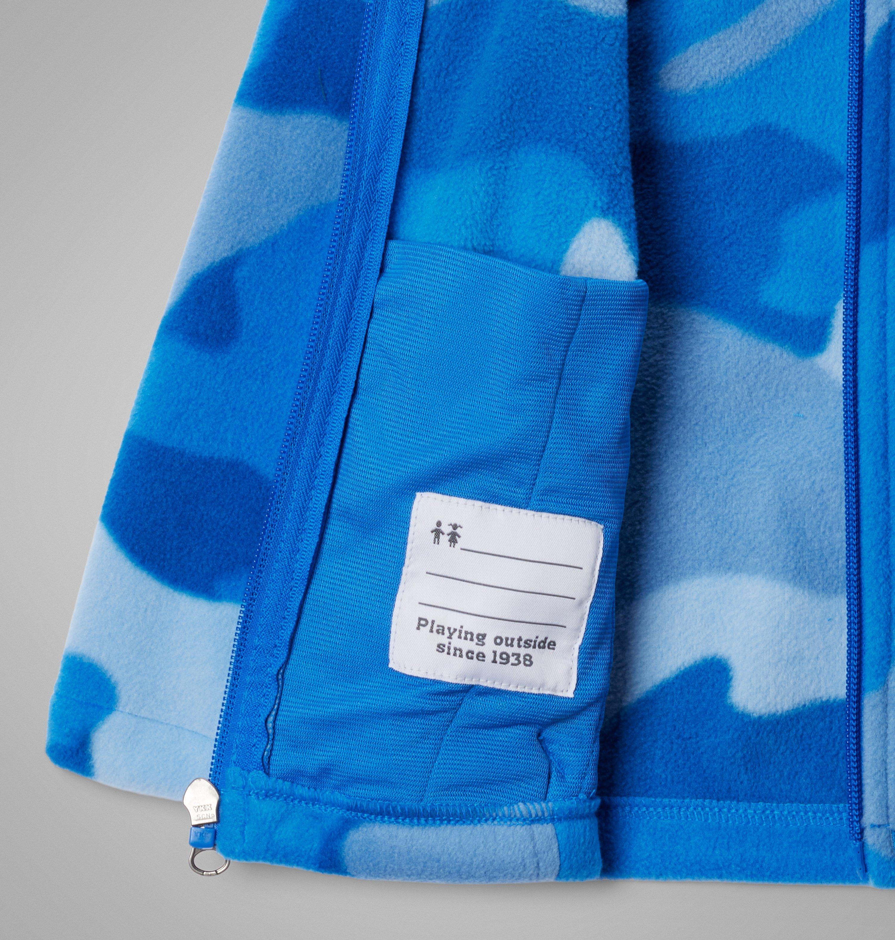Boys' Toddler Castle Dale Printed Full Zip Fleece 3