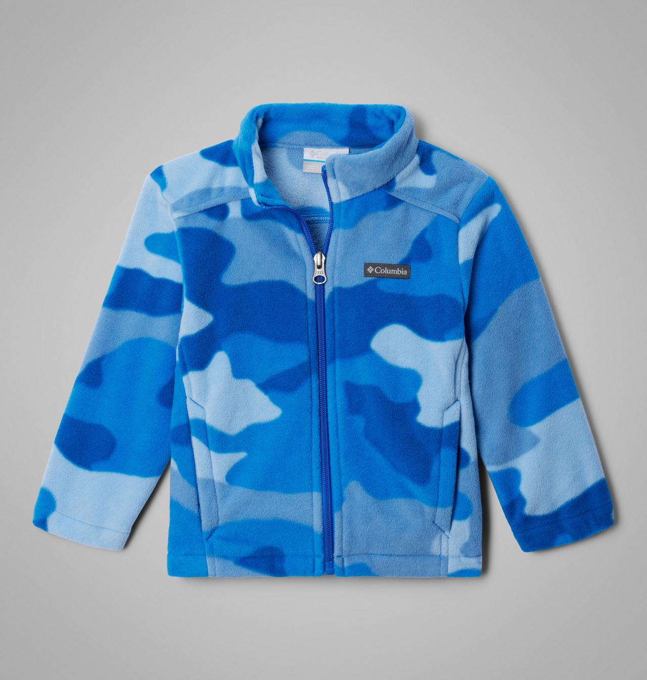 Boys' Toddler Castle Dale™ Printed Full Zip Fleece 1