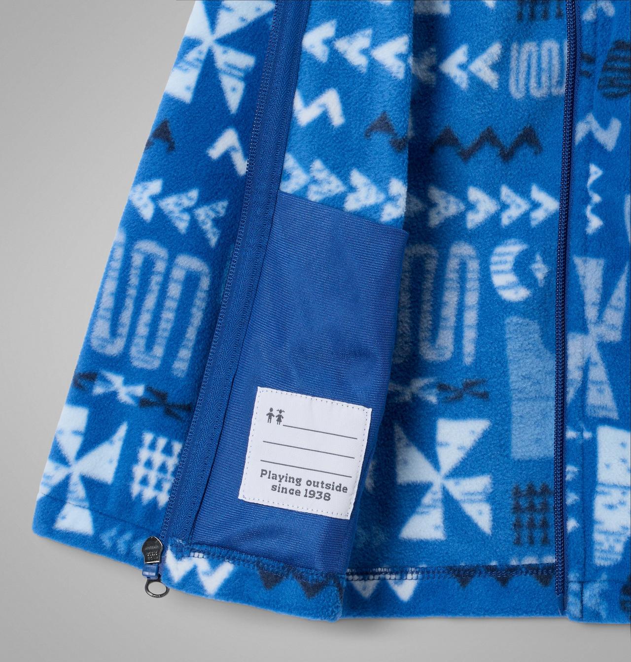 Boys' Toddler Castle Dale™ Printed Full Zip Fleece 3