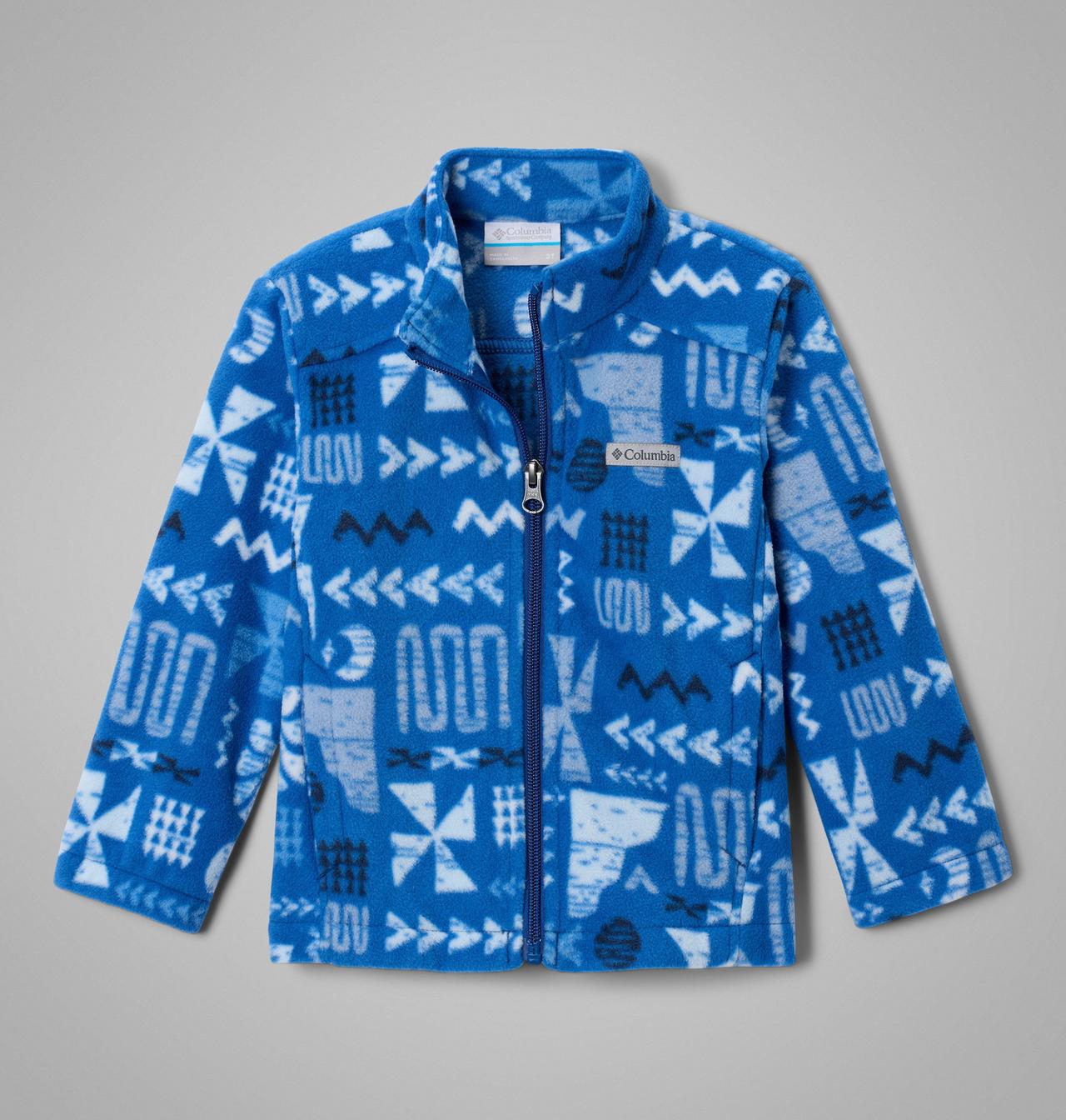 Boys' Toddler Castle Dale™ Printed Full Zip Fleece 1