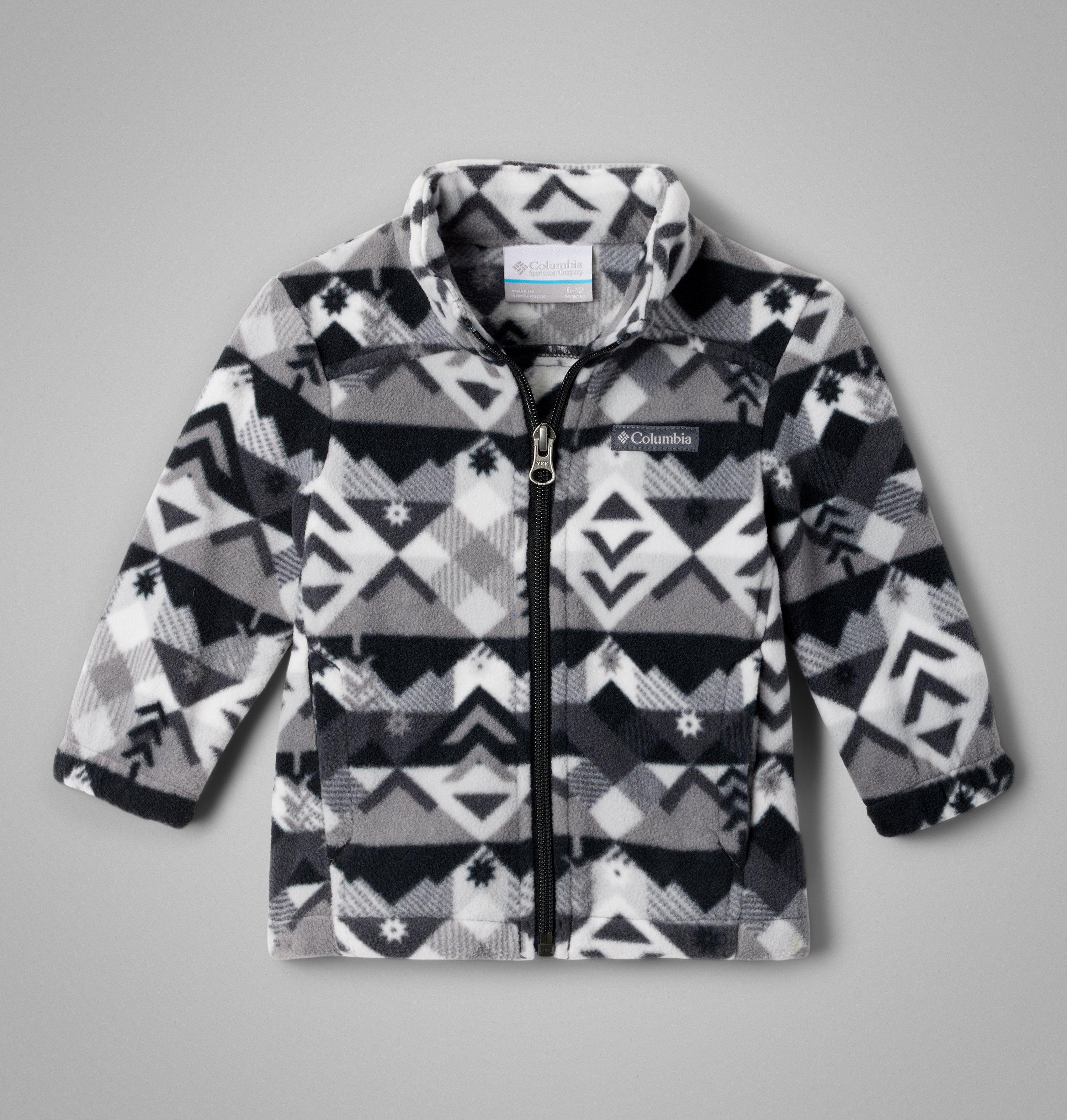 Boys' Infant Castle Dale Printed Full Zip Fleece 1