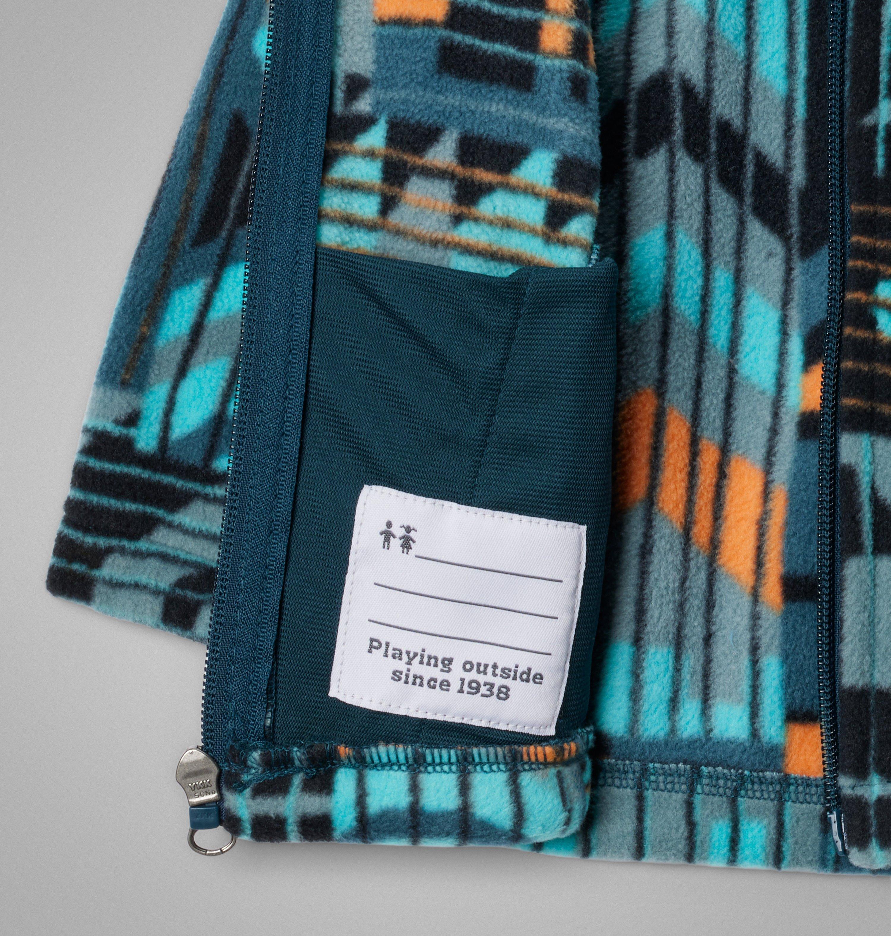 Boys' Infant Castle Dale Printed Full Zip Fleece 3