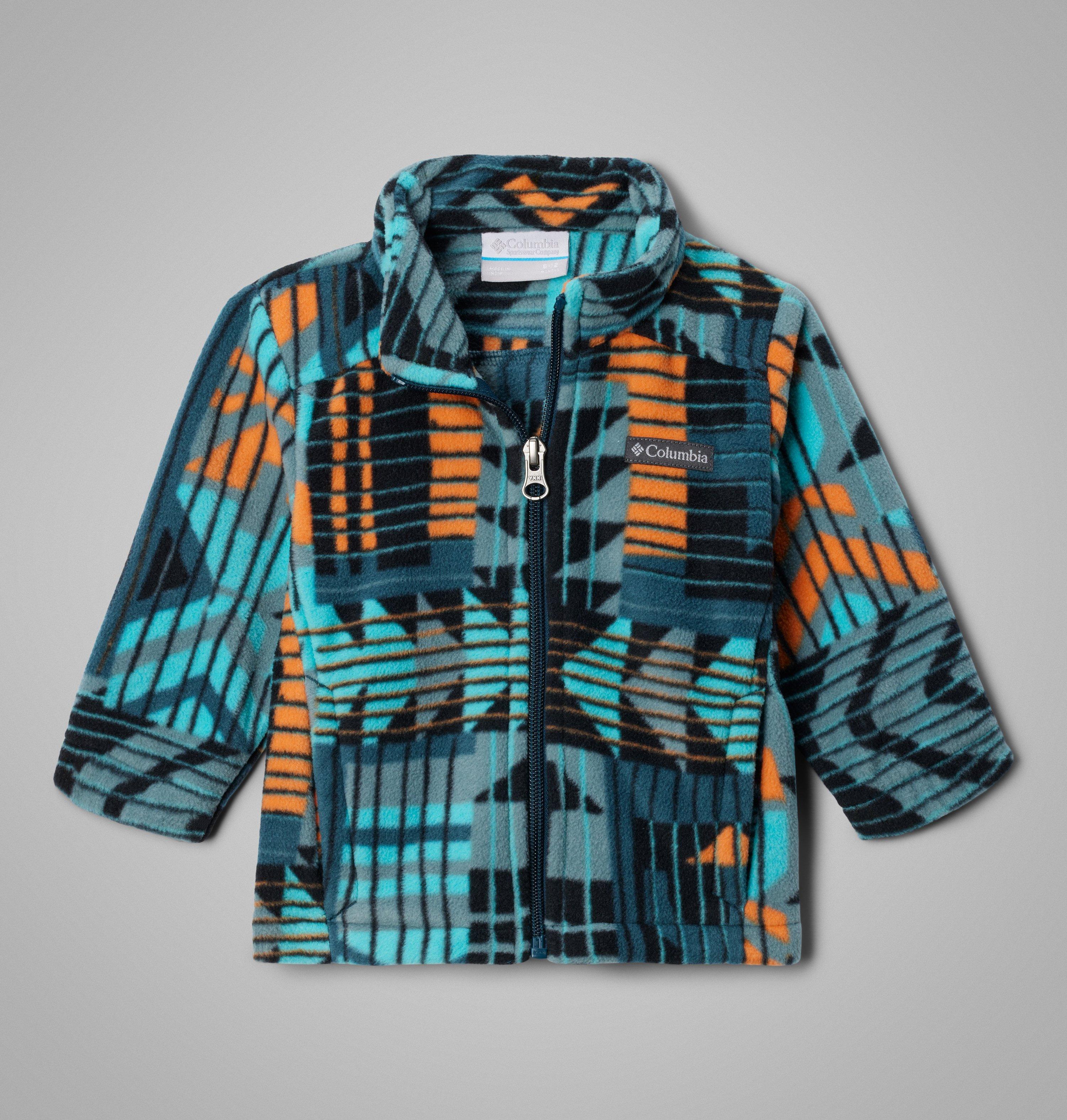 Boys' Infant Castle Dale Printed Full Zip Fleece 1