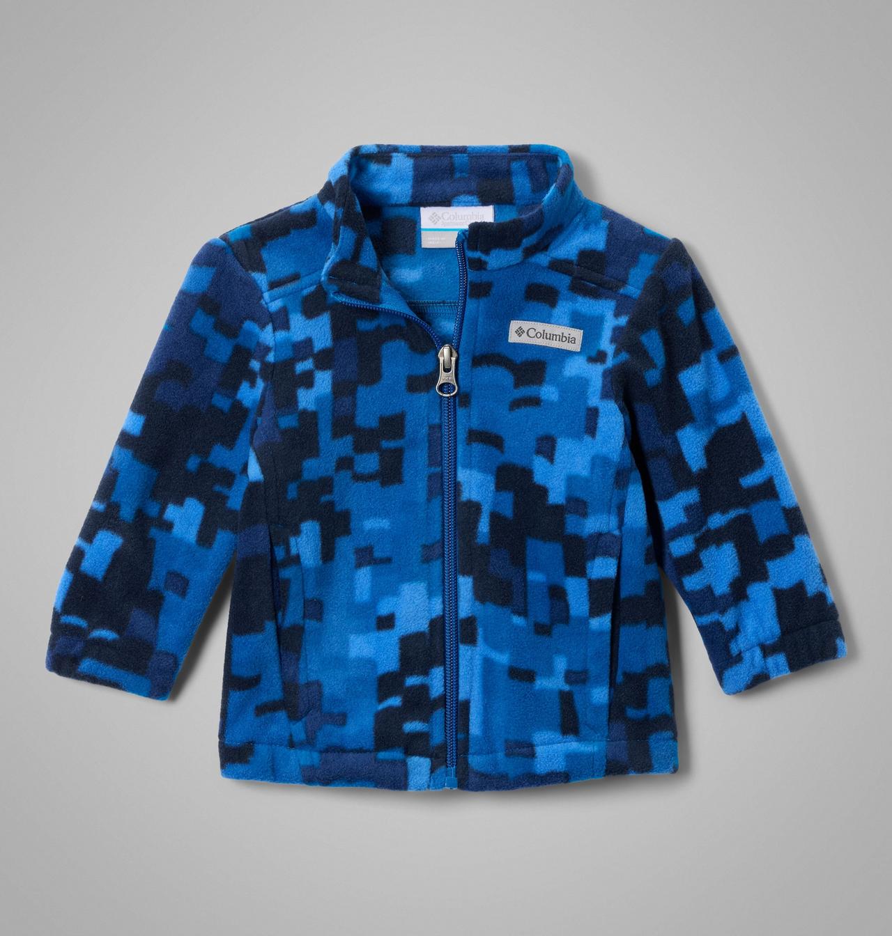 Manteau polaire imprimé à fermeture éclair Castle Dale pour bébé 1