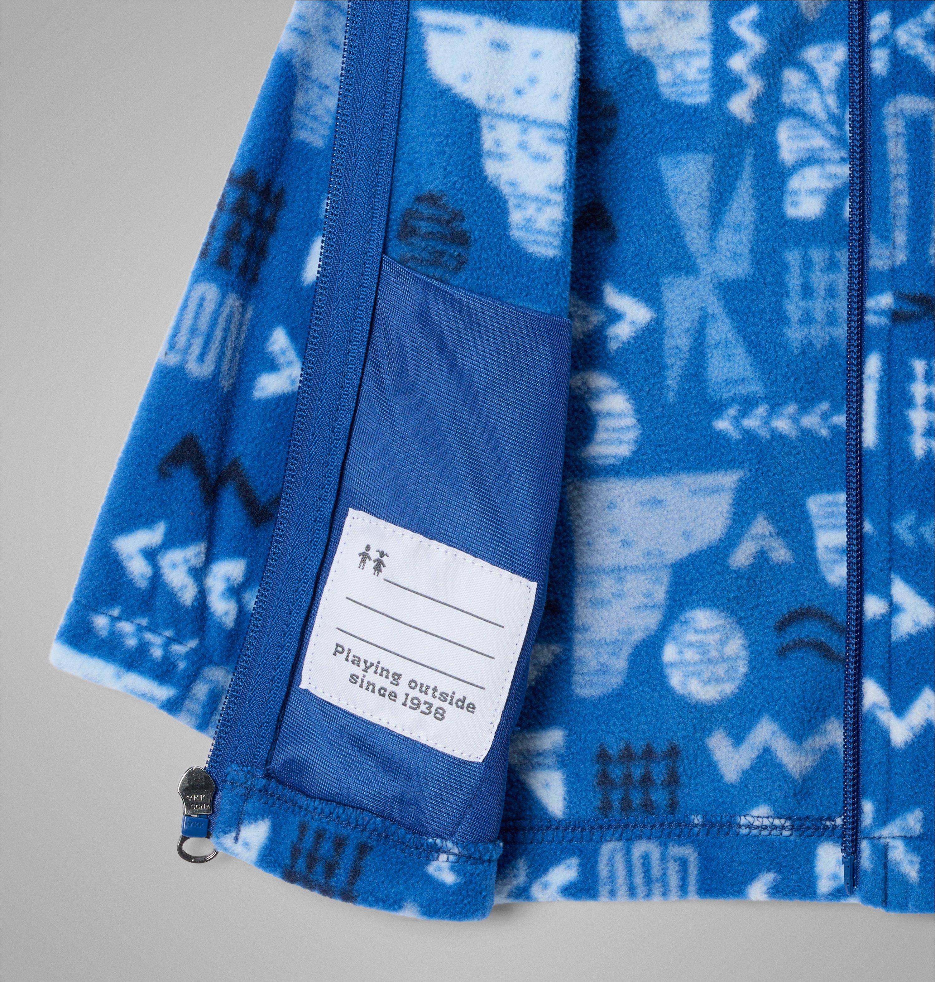 Manteau polaire imprimé à fermeture éclair Castle Dale pour bébé 3