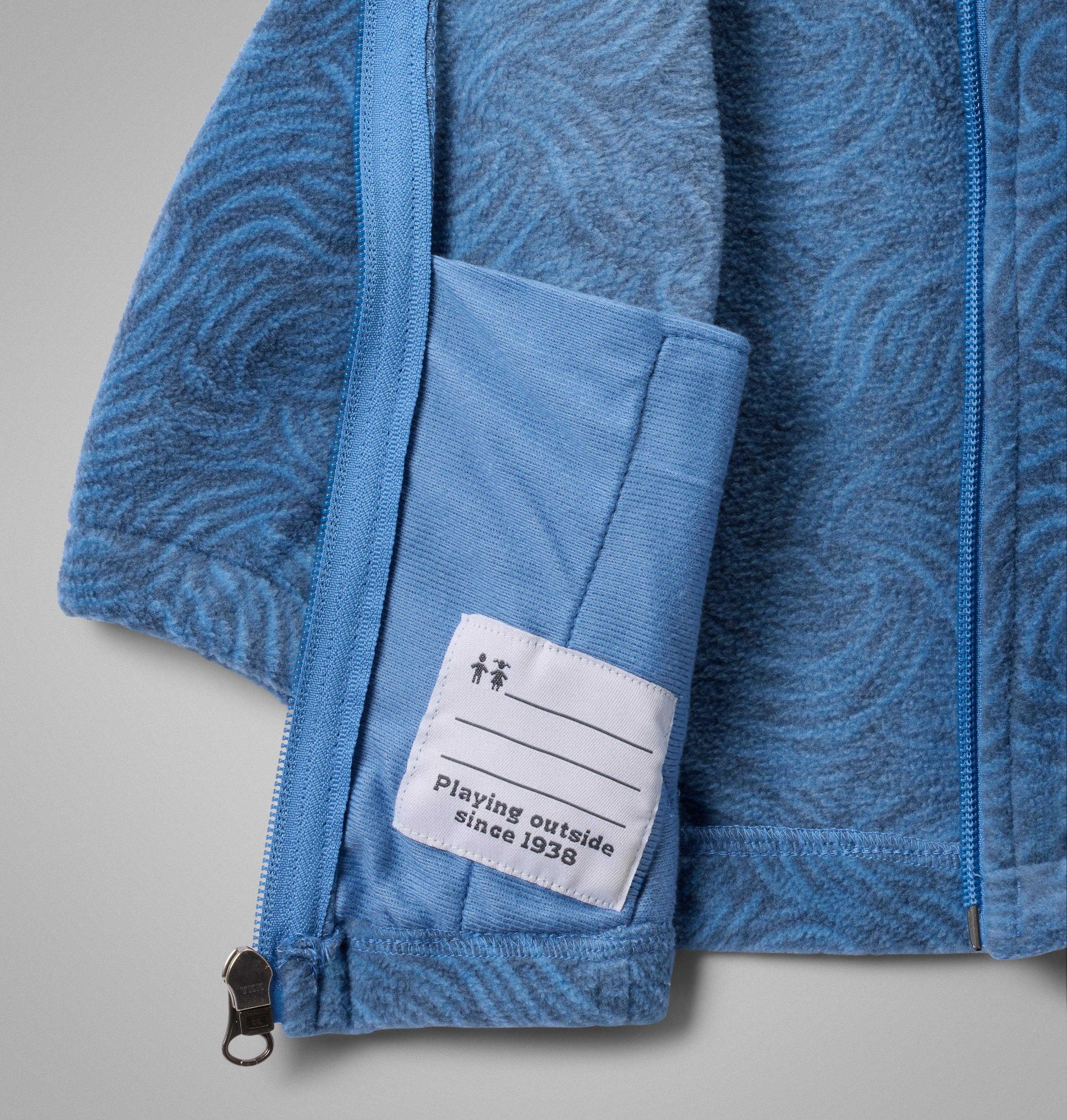 Manteau polaire imprimé à fermeture éclair Castle Dale pour bébé 3
