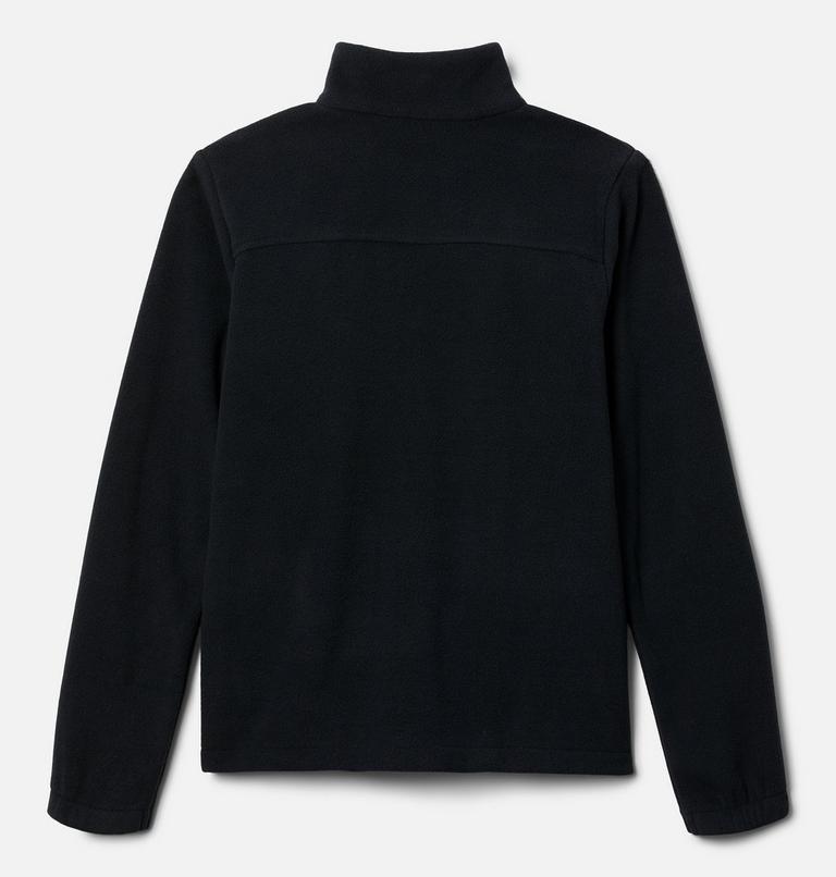 Girls' Castle Dale Full Zip Fleece Jacket, Color: Black, image 2