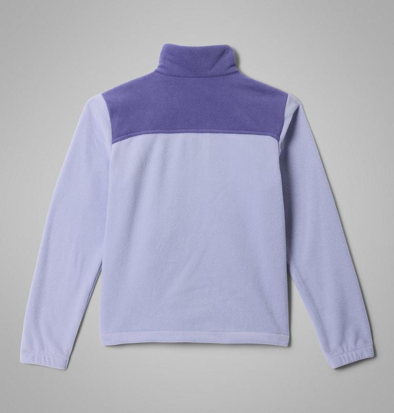 Girls' Castle Dale Full Zip Fleece Jacket, Color: Twilight, Stormwatch, image 2