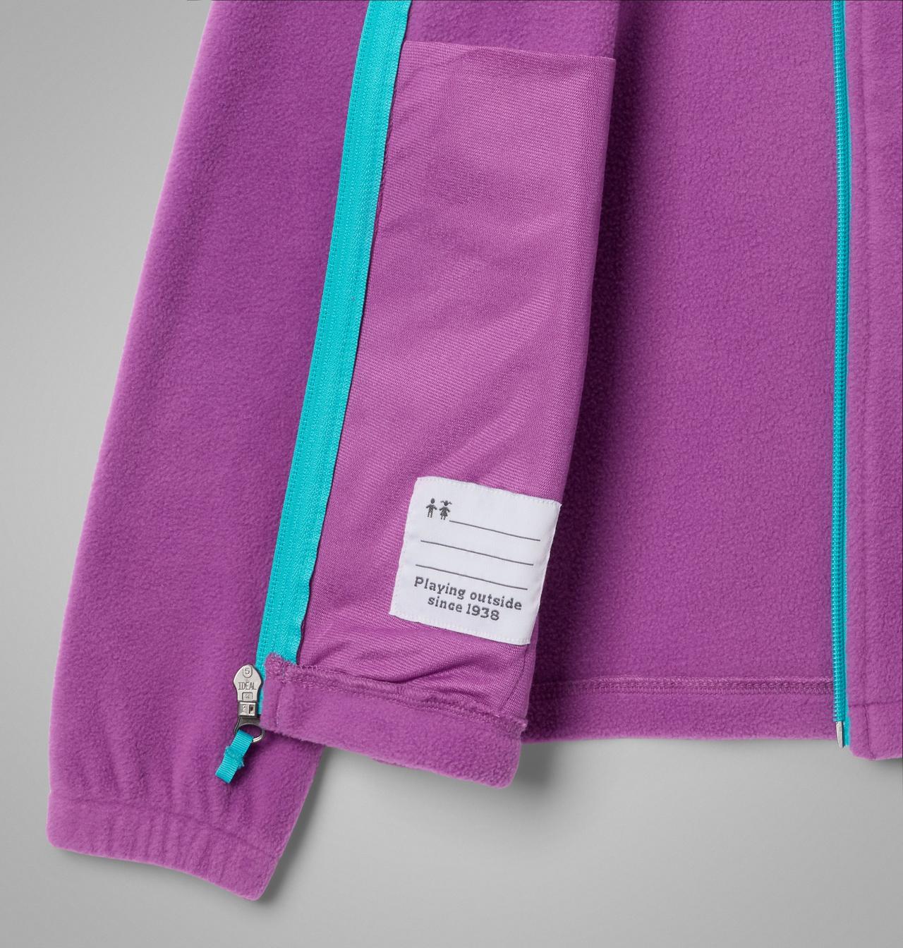 Girls' Castle Dale™ Full Zip Fleece Jacket | 582 | M 3