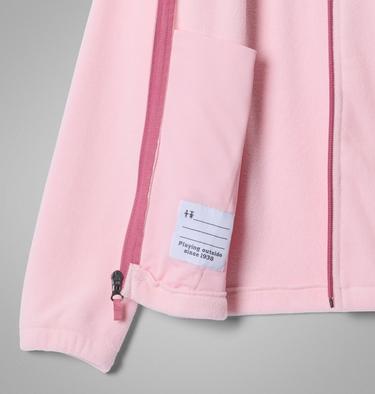 Forro polar con cremallera Castle Dale para ni&ntilde;a, Color: Satin Pink, Rosette, image 3