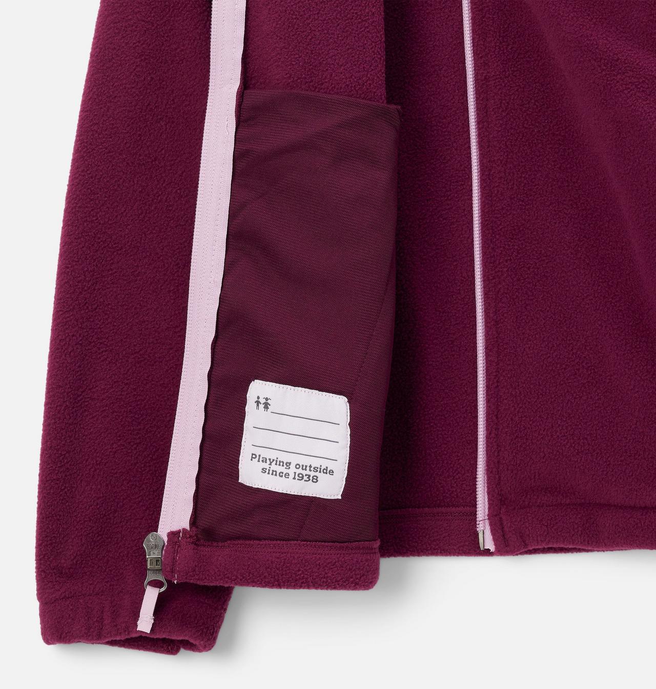 Girls' Castle Dale™ Full Zip Fleece Jacket 3