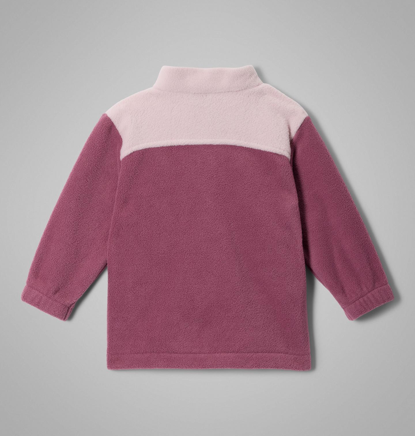 Куртка Columbia Castle Dale Full Zip Fleece Jacket для девочек-малышей, цвет: Лиловый / Розовый — фото 2