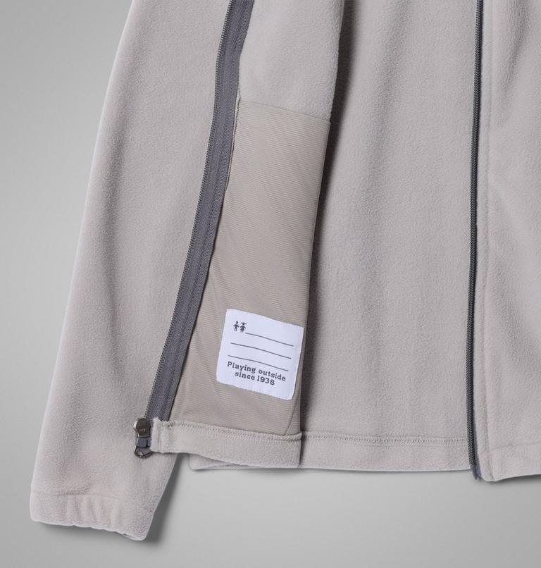 Boys' Castle Dale Full Zip Fleece Jacket, Color: Flint Grey, City Grey, image 3