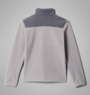 Boys' Castle Dale Full Zip Fleece Jacket, Color: Flint Grey, City Grey, image 2