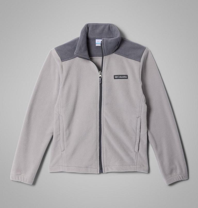 Boys' Castle Dale Full Zip Fleece Jacket, Color: Flint Grey, City Grey, image 1