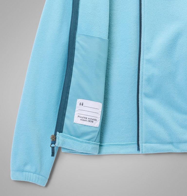 Boys' Castle Dale Full Zip Fleece Jacket, Color: Vintage Blue, Everblue, image 3