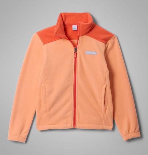 Куртка Columbia Castle Dale Full Zip Fleece Jacket для мальчиков, цвет: Персиковый