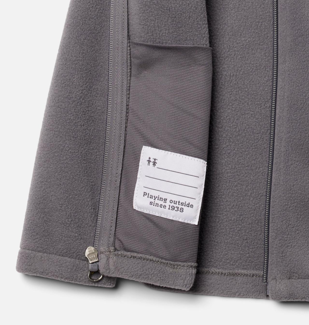 Boys' Toddler Castle Dale™ Full Zip Fleece Jacket 3