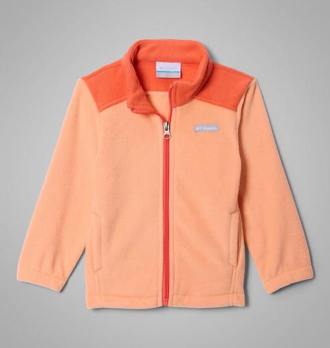 Куртка Columbia Castle Dale Full Zip Fleece Jacket для мальчиков-малышей, цвет: Персиковый