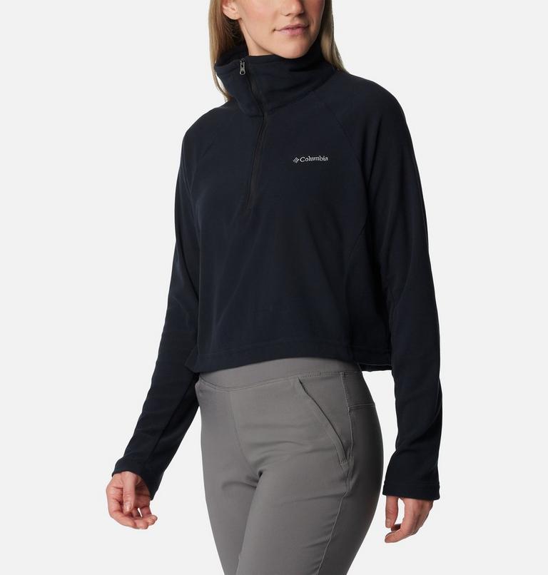 Glacial II Casual Cropped Fleece f&uuml;r Frauen, Color: Black, image 4