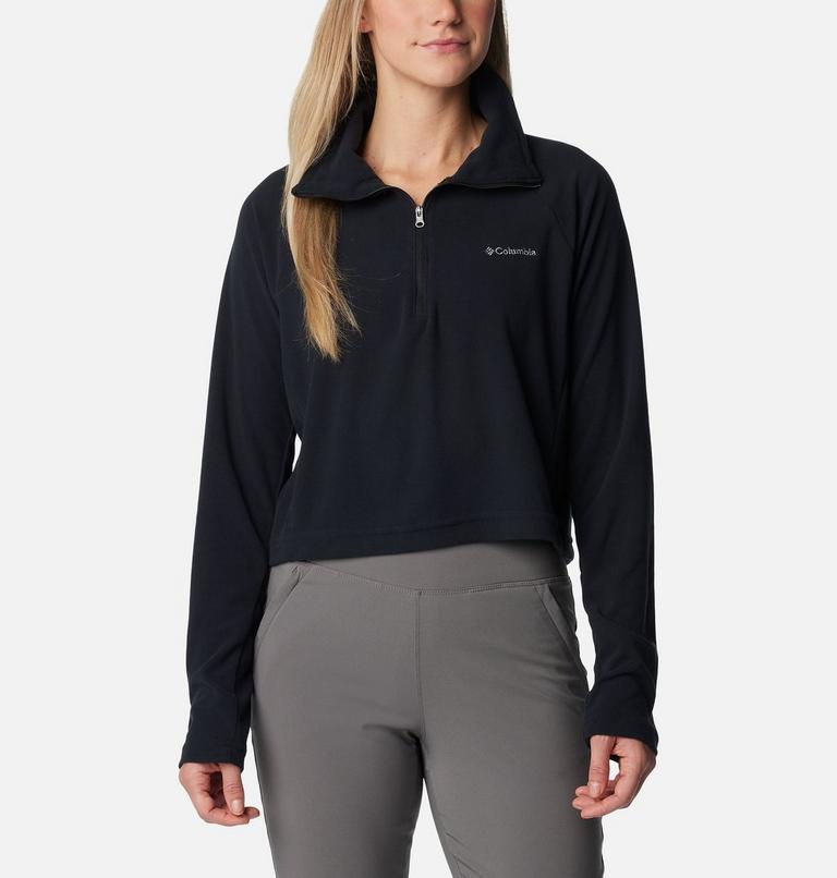 Glacial II Casual Cropped Fleece f&uuml;r Frauen, Color: Black, image 1