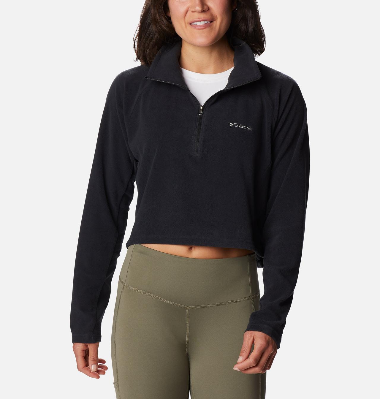 Women's Glacial™ Cropped Fleece Pullover II 1