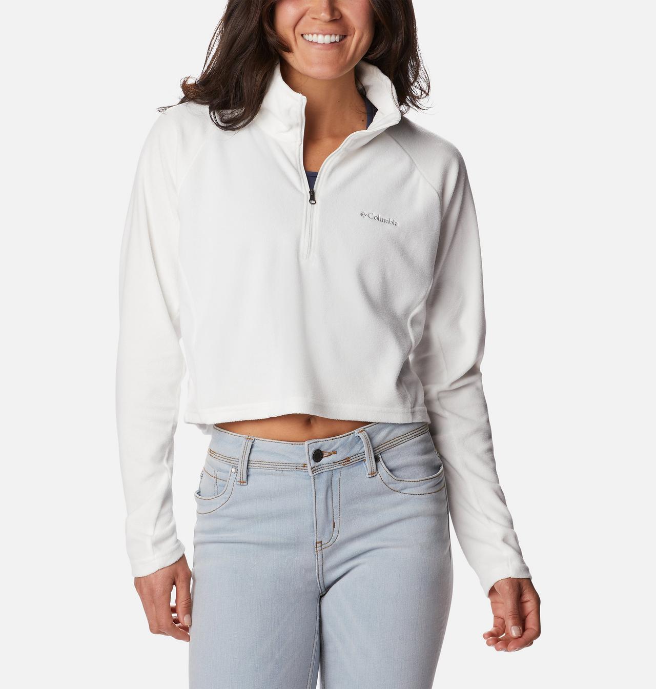 Women's Glacial™ Cropped Fleece Pullover II 1