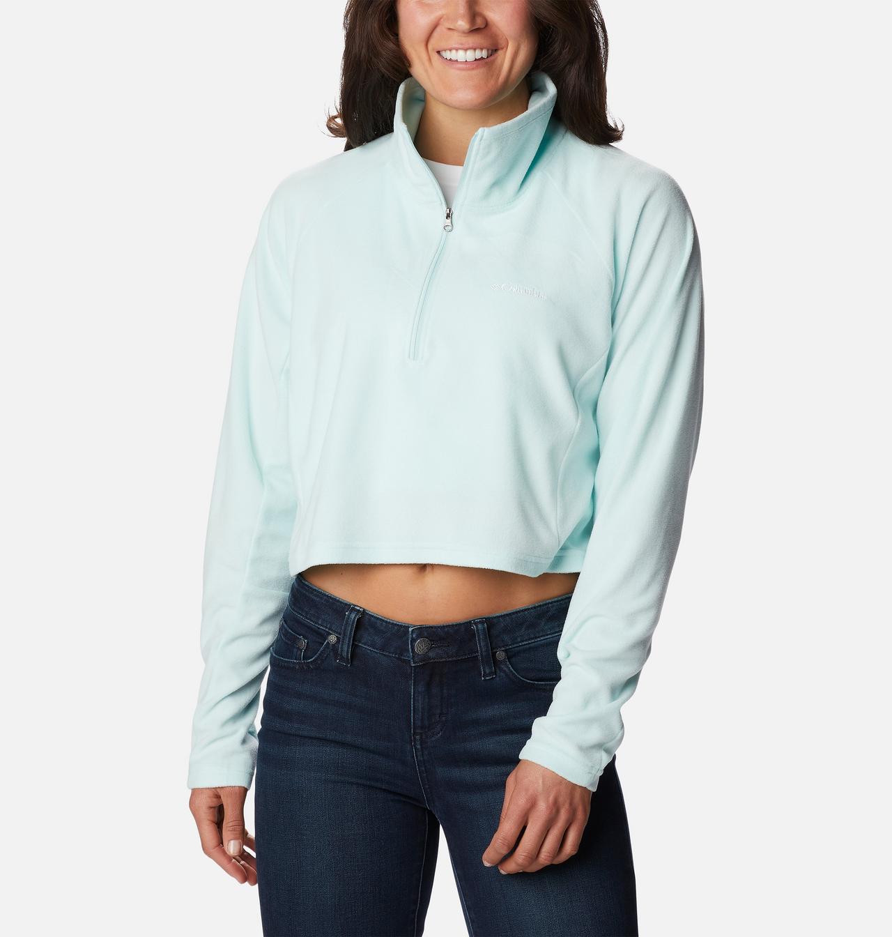 Women's Glacial™ Cropped Fleece Pullover II 1