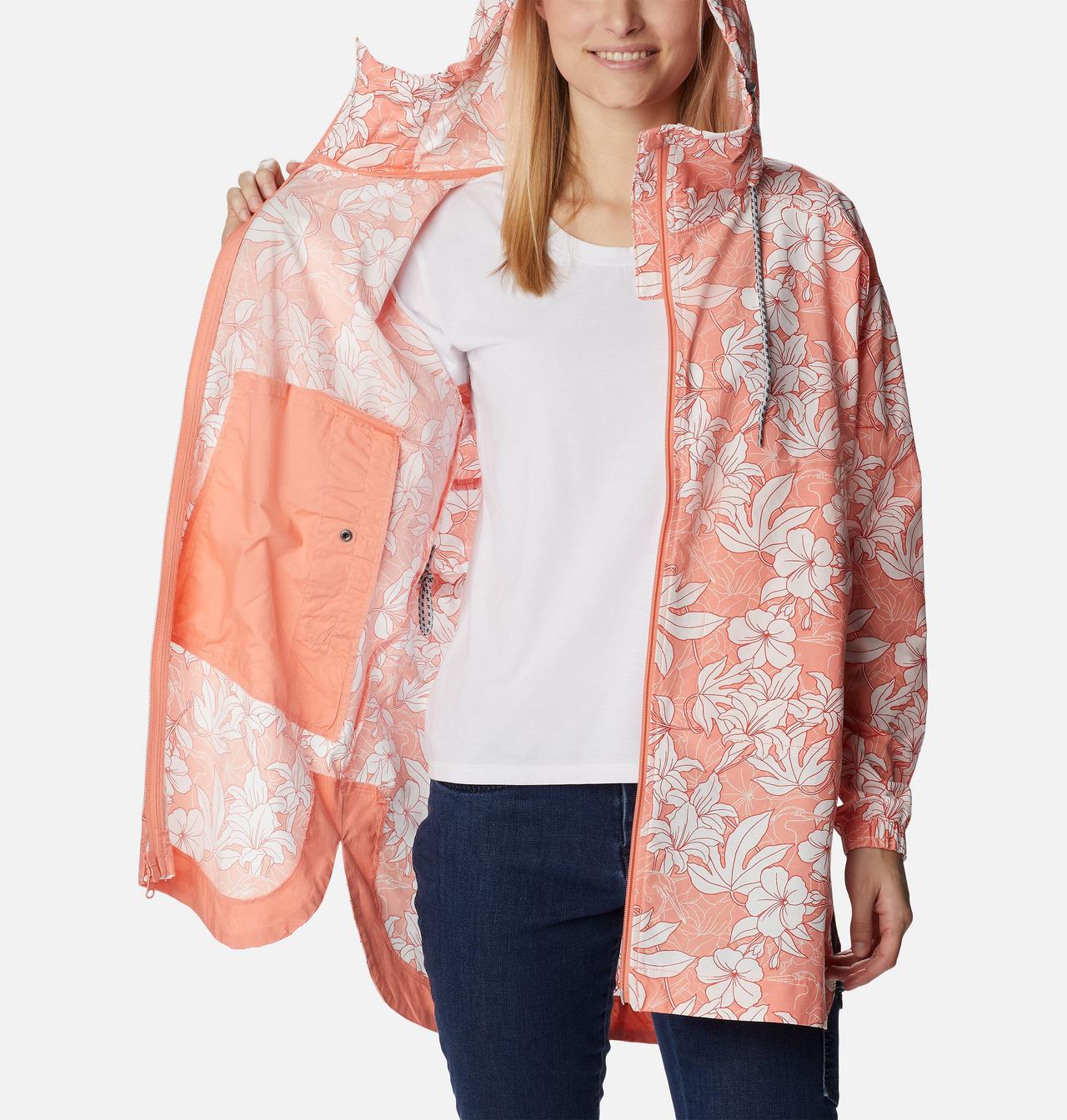 Women's Little Fields™ Printed Long Jacket 5