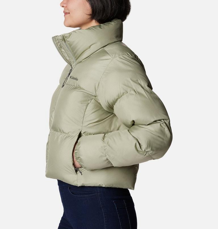Women's Puffect Cropped Puffer Jacket - 2023 COLLECTION, Color: Safari, image 3