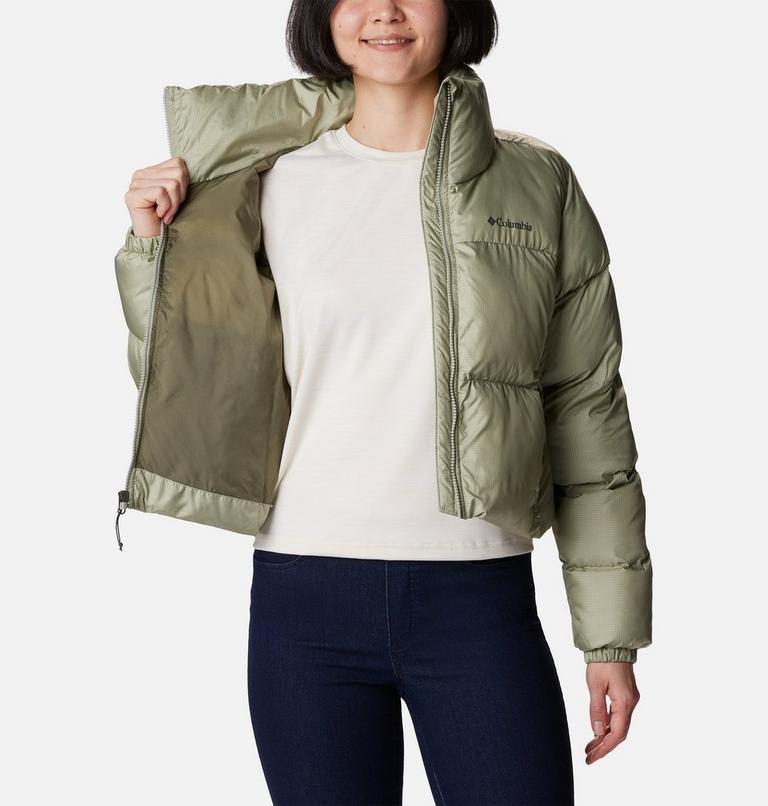 Women's Puffect Cropped Puffer Jacket - 2023 COLLECTION, Color: Safari, image 5