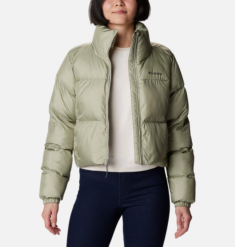 Women's Puffect Cropped Puffer Jacket - 2023 COLLECTION, Color: Safari, image 6