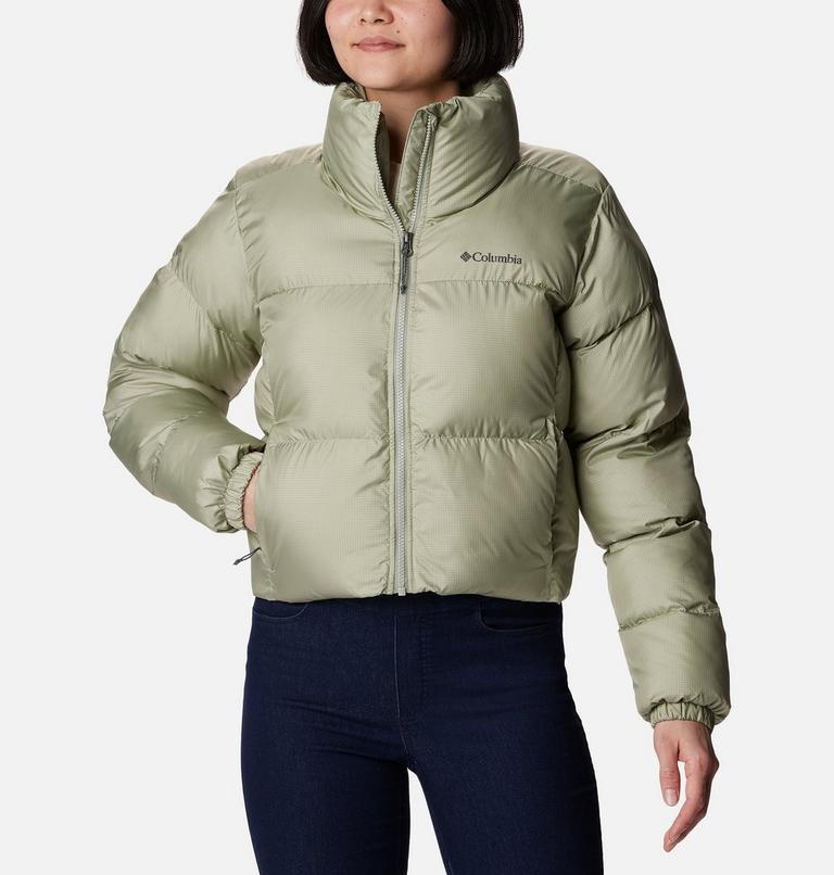 Women's Puffect Cropped Puffer Jacket - 2023 COLLECTION, Color: Safari, image 1