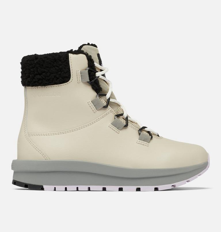 Women's Moritza Omni-Heat Waterproof Winter Boot, Color: Light Clay, Morning Mist, image 3