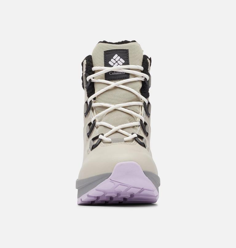 Women's Moritza Omni-Heat Waterproof Winter Boot, Color: Light Clay, Morning Mist, image 9