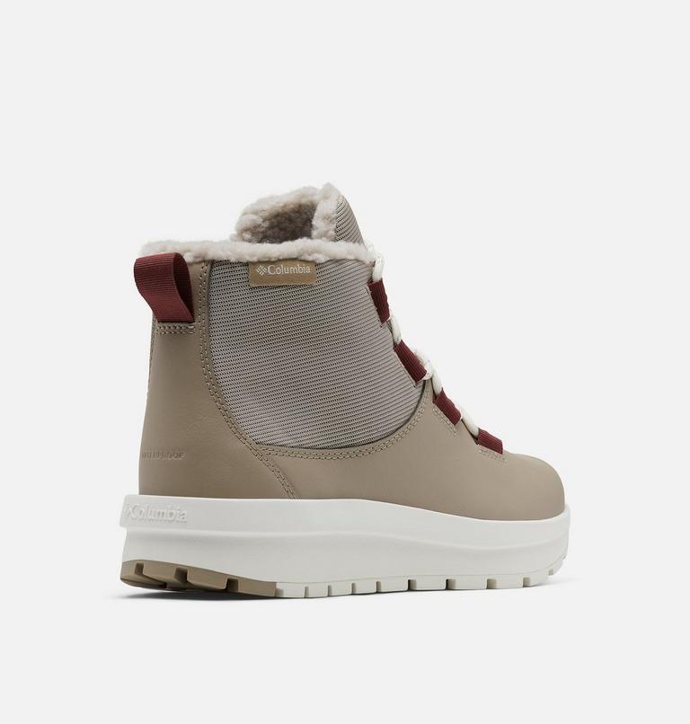 Women's Moritza Shorty Omni-Heat Waterproof Winter Boot, Color: Canvas Tan, Crabtree, image 9