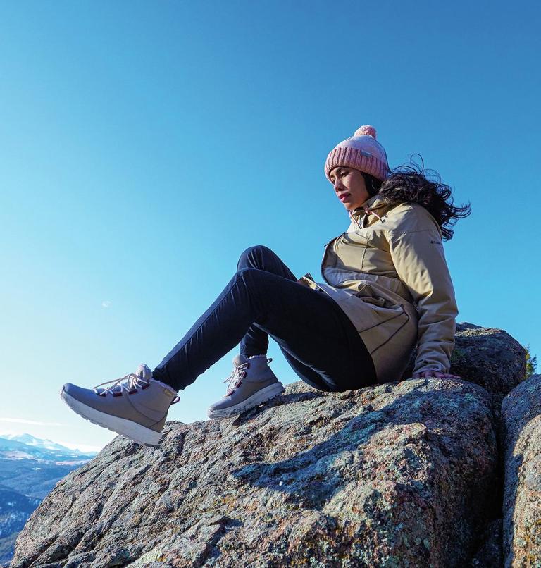 Women's Moritza Shorty Omni-Heat Waterproof Winter Boot, Color: Canvas Tan, Crabtree, image 11