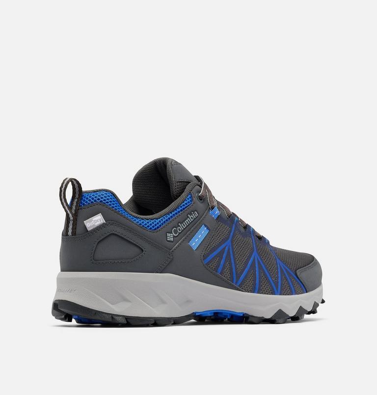 Men's Peakfreak II Outdry Waterproof Hiking Shoe, Color: Shark, Blue Macaw, image 9