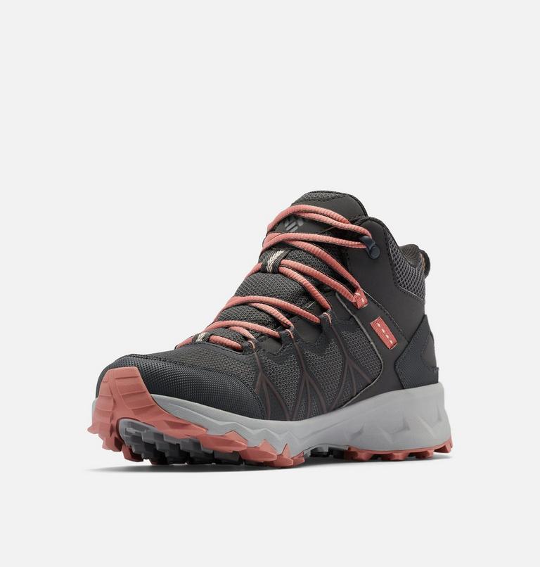 Women's Peakfreak II Mid OutDry Boot, Color: Dark Grey, Dark Coral, image 6